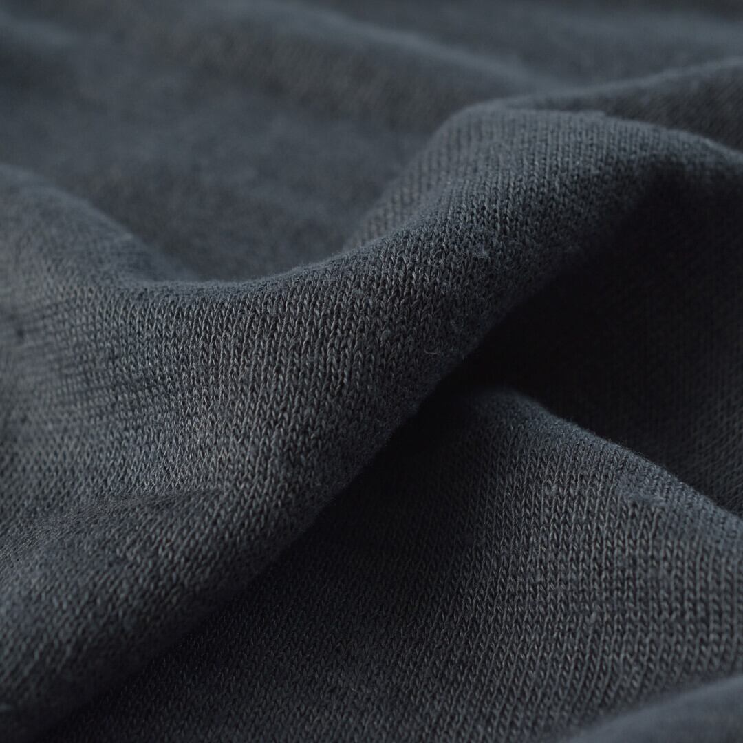 evam eva エヴァムエヴァ hemp pullover ヘンププルオーバー・インクブルー