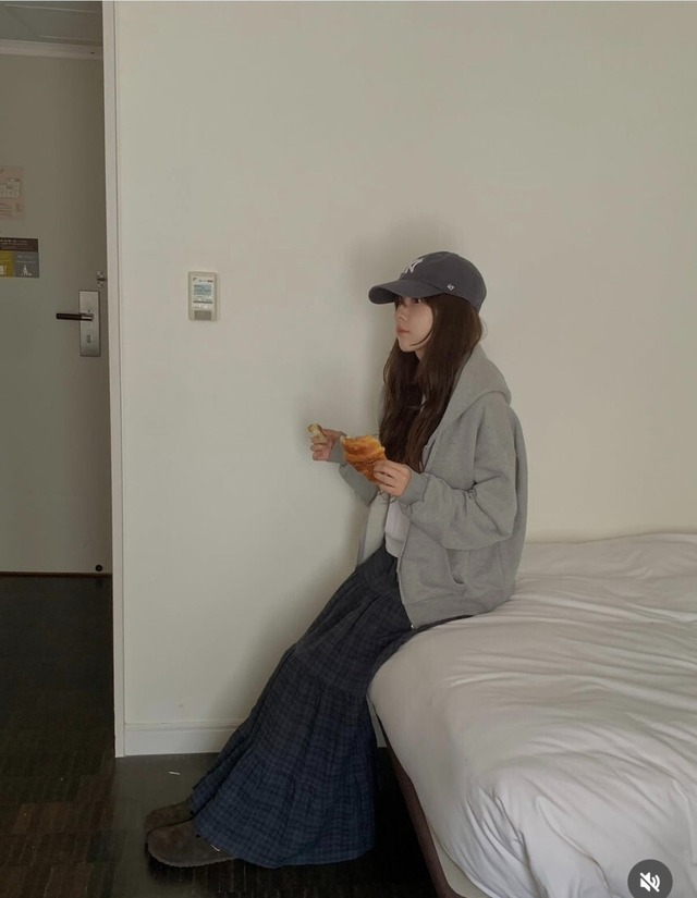 (予約) miel / Essential hood kimo zipup 3color