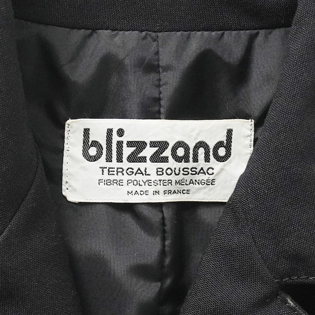 【MADE IN FRANCE】BLIZZAND ブラックシングルコート