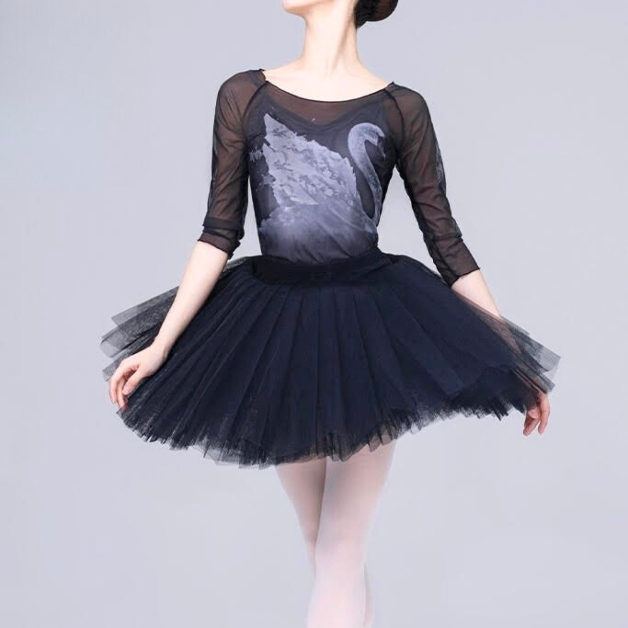 スワン メッシュ トップス L1240