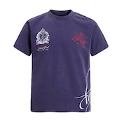 VINTAGE ストリート サイドレターリングTシャツ T2188