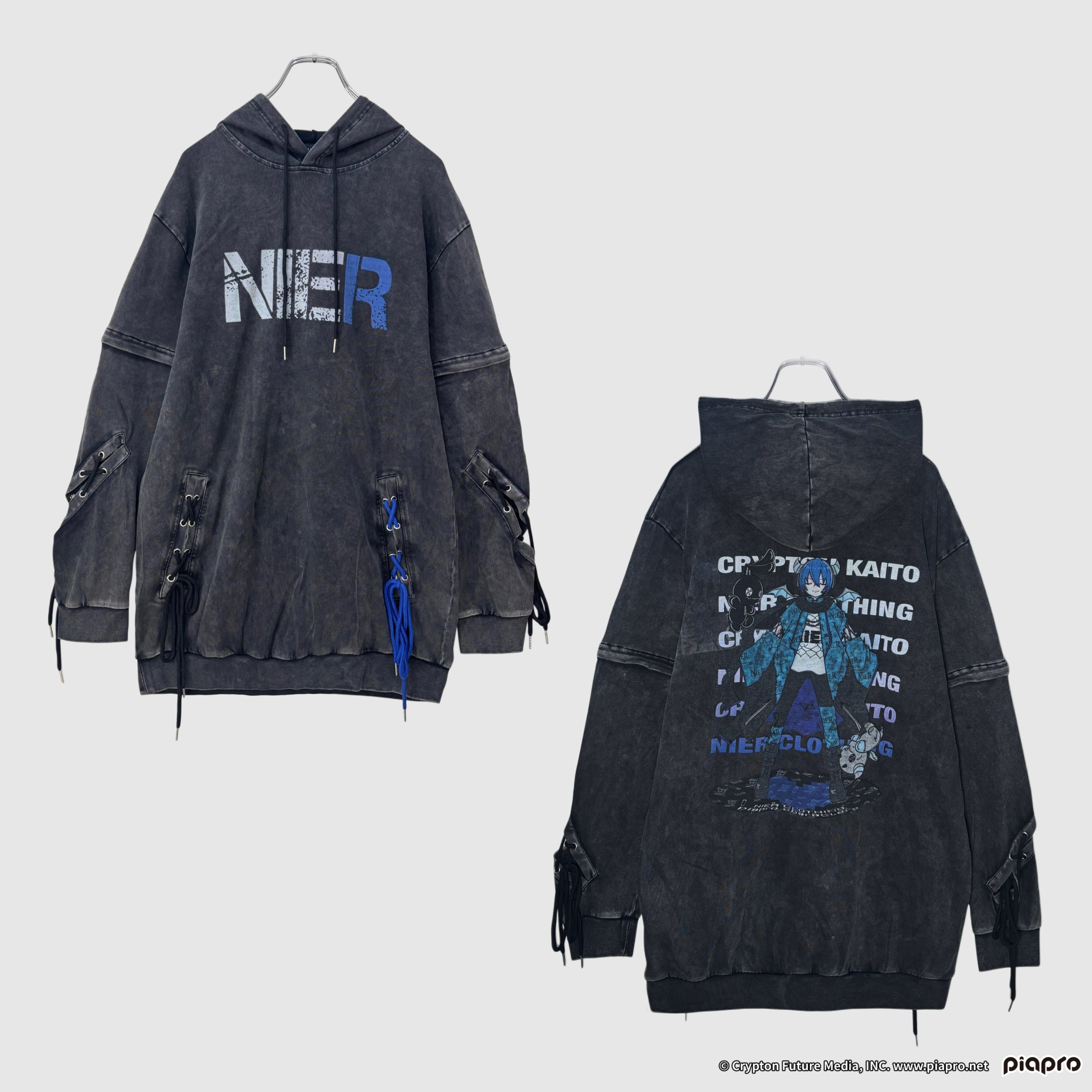 高品質3WAY BRAID VINTAGE PARKA【KAITO】缶バッジ3個付き | NIER CLOTHING
