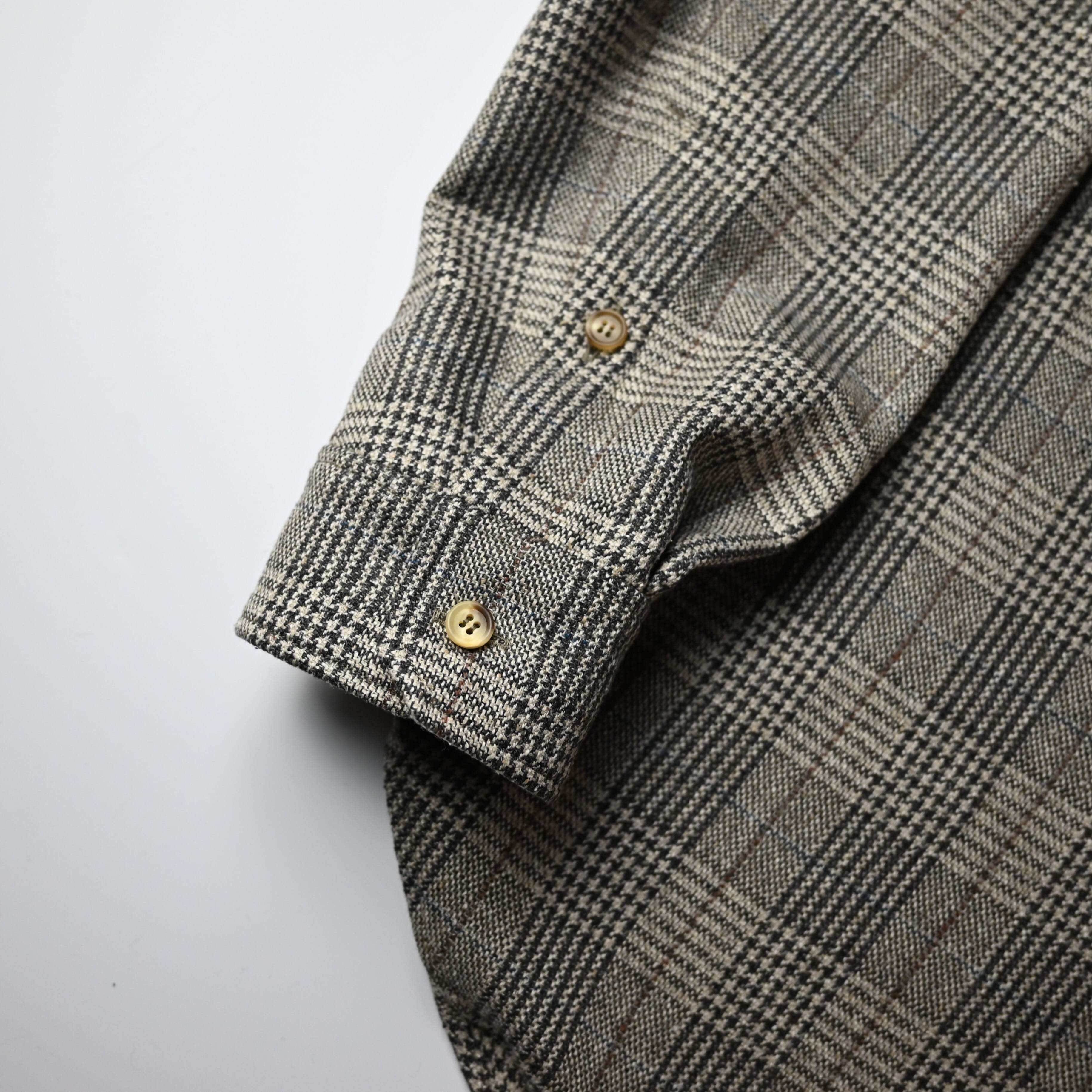 山内 / ネップシルクウール・オープンカラーシャツ | GANKO