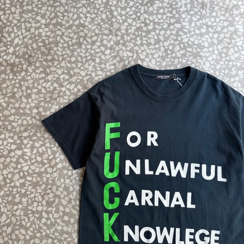 UNDER COVER / 10’s- FUCK T-shirt size L