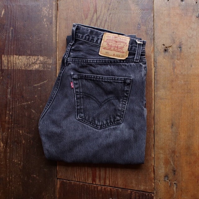 s Levi's     Black Jeans / リーバイス 後染め ブラック