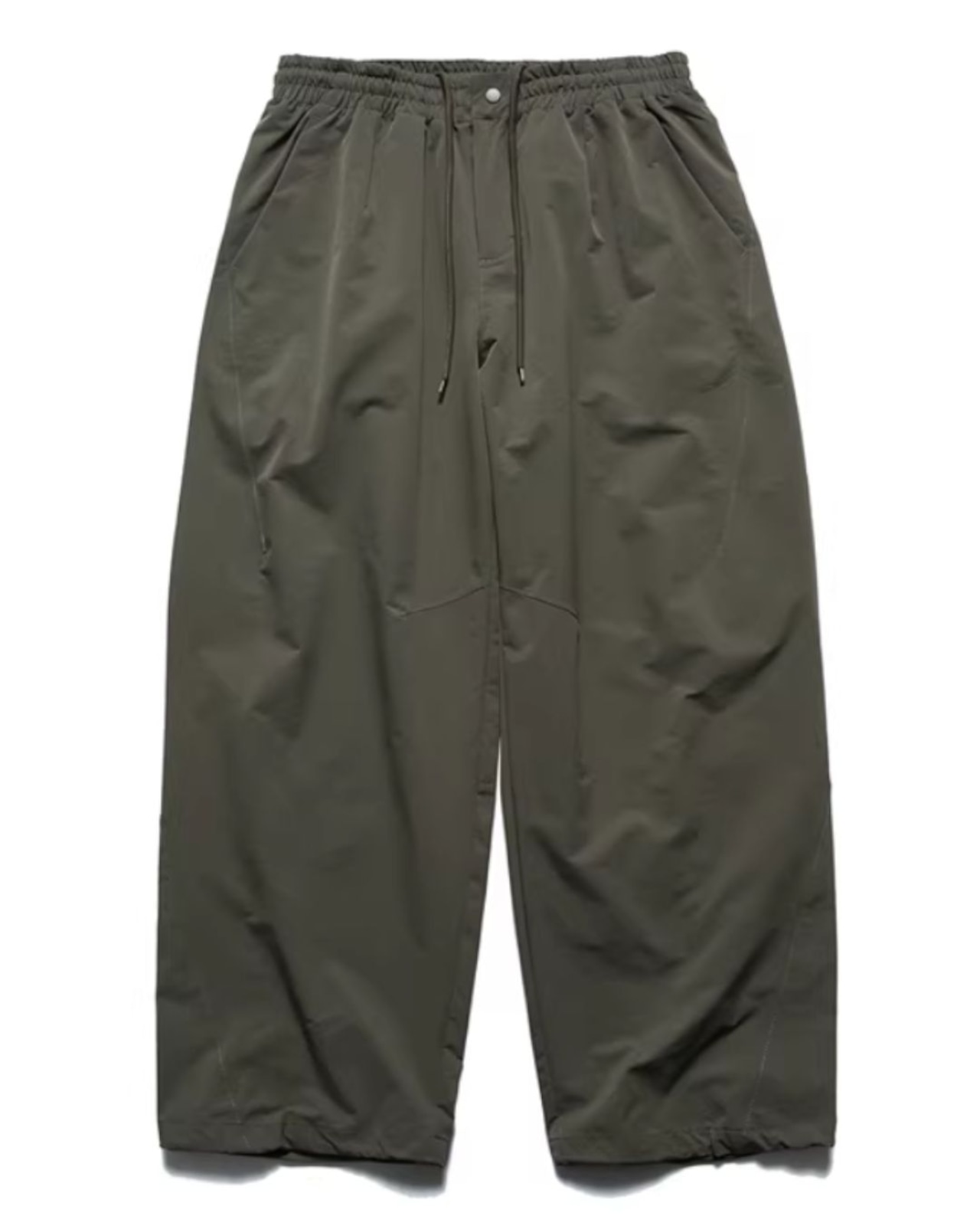 ドローストリングワイドスレートパンツ S0368