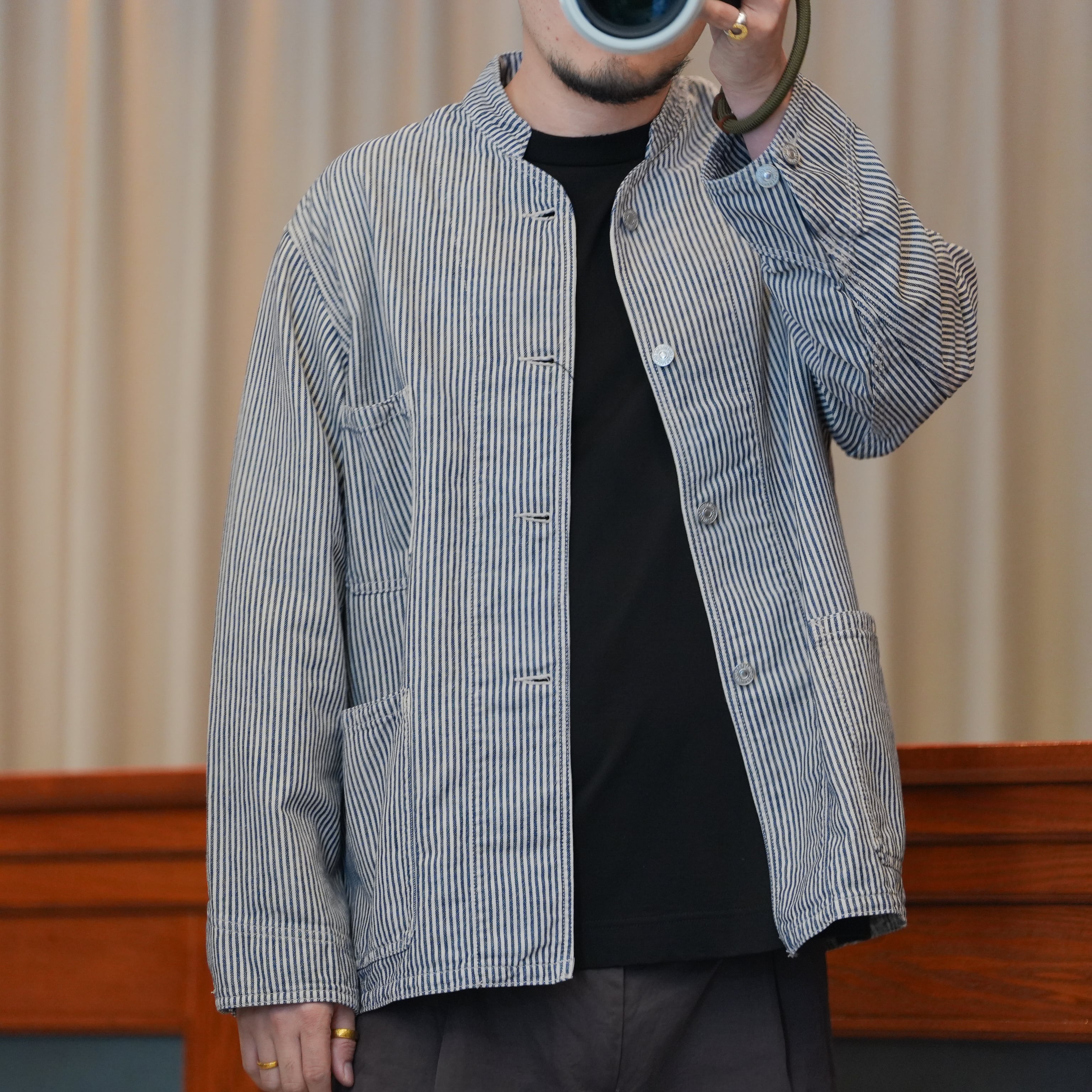 AUBERGE(オーベルジュ) 26SS "DIETER" -Beige×Navy-