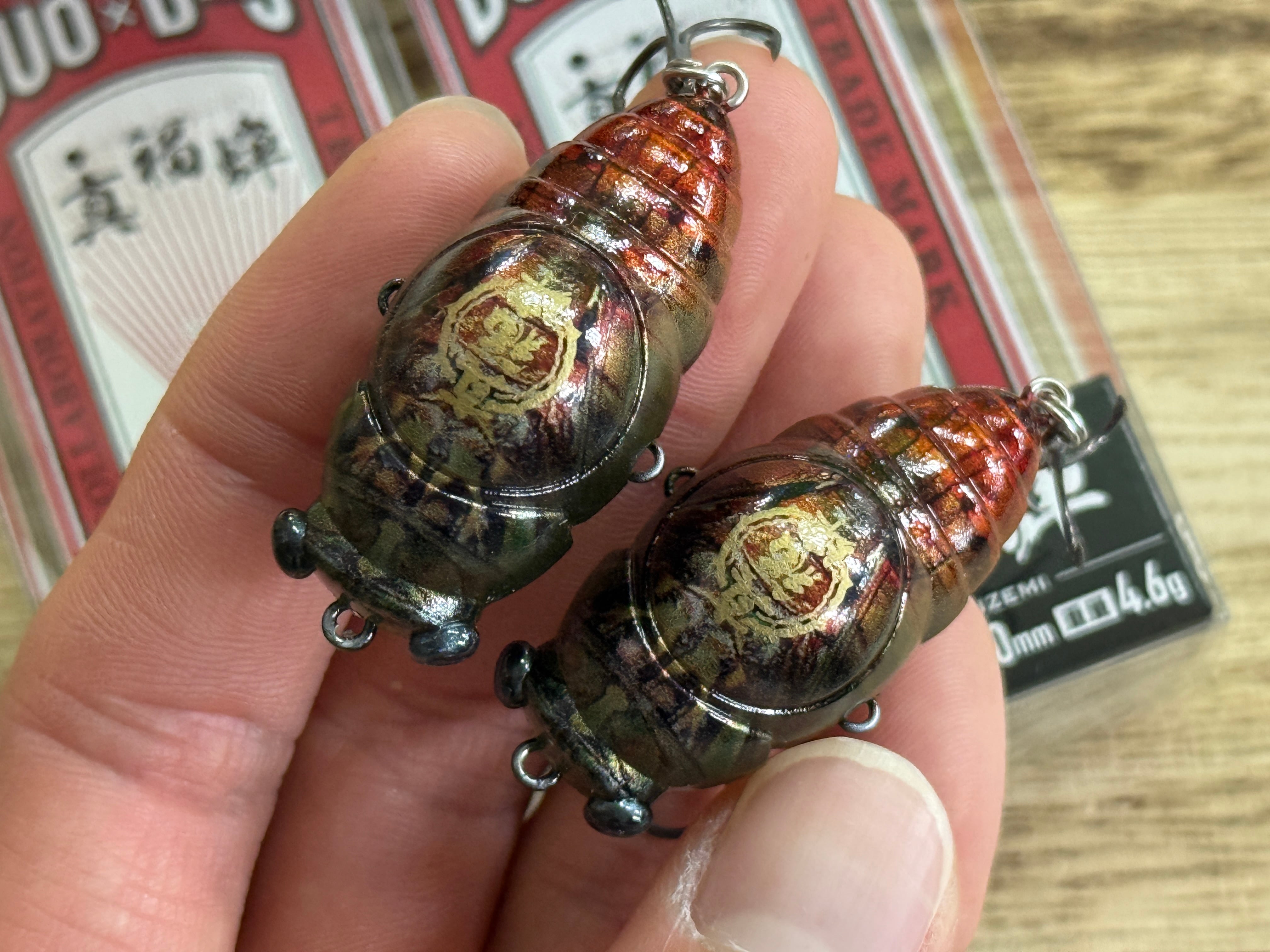 【新品・未使用】DUFEX 英国製 エッチングアート 海金剛 三陸 DUO×d3 真福蝉（シンフクゼミ）【新色 #リアルエゾハル】 | Fishing