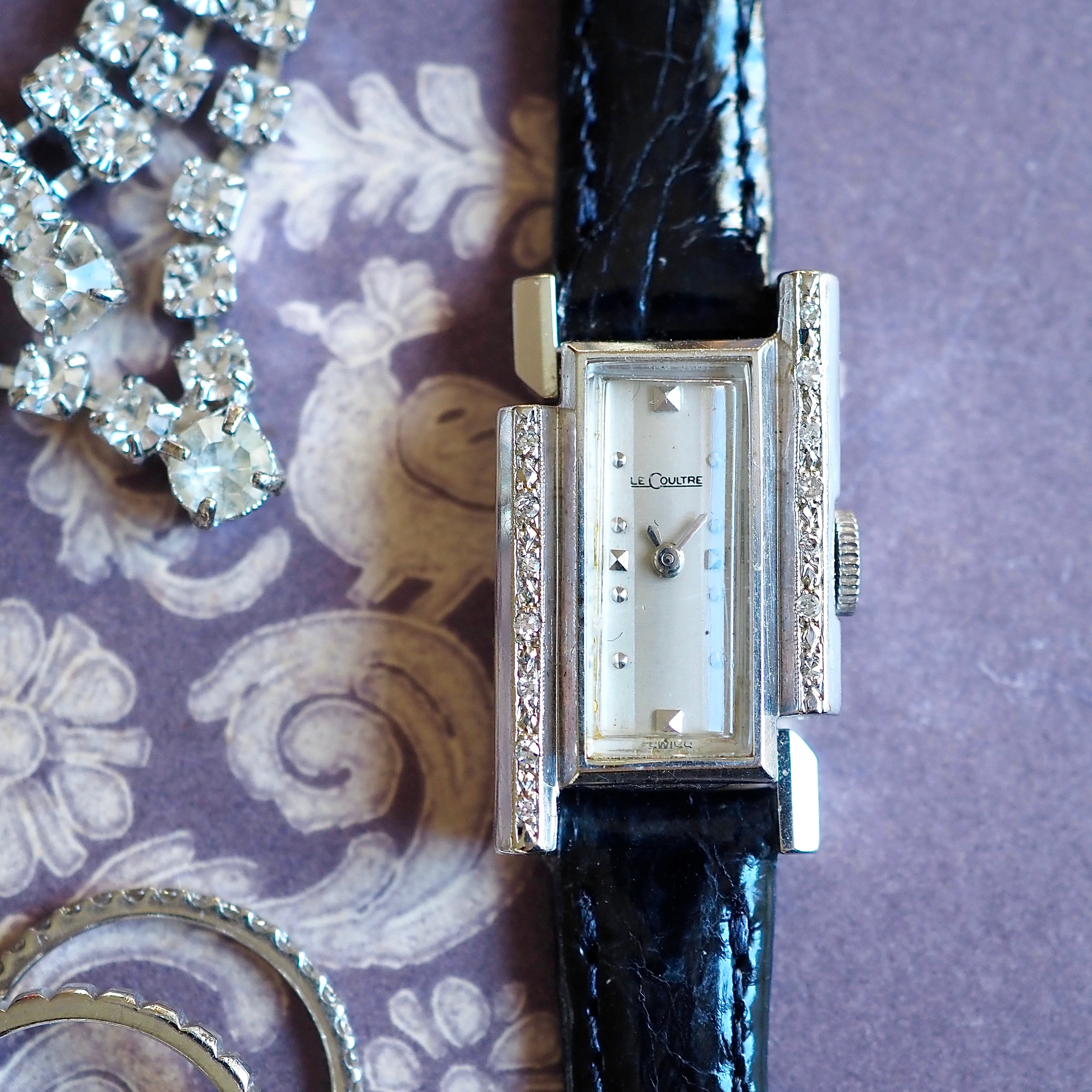 Le Coultre ジャガー・ルクルト プラチナ製 ダイヤモンド ジュエリー