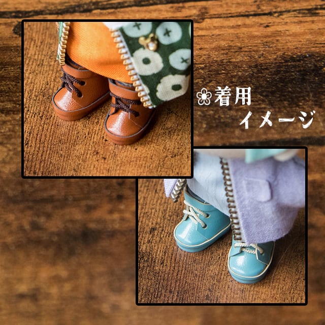 10cm～12cmぬい用）ぬい靴 ベルト紐ブーツ4種 | Lon factory