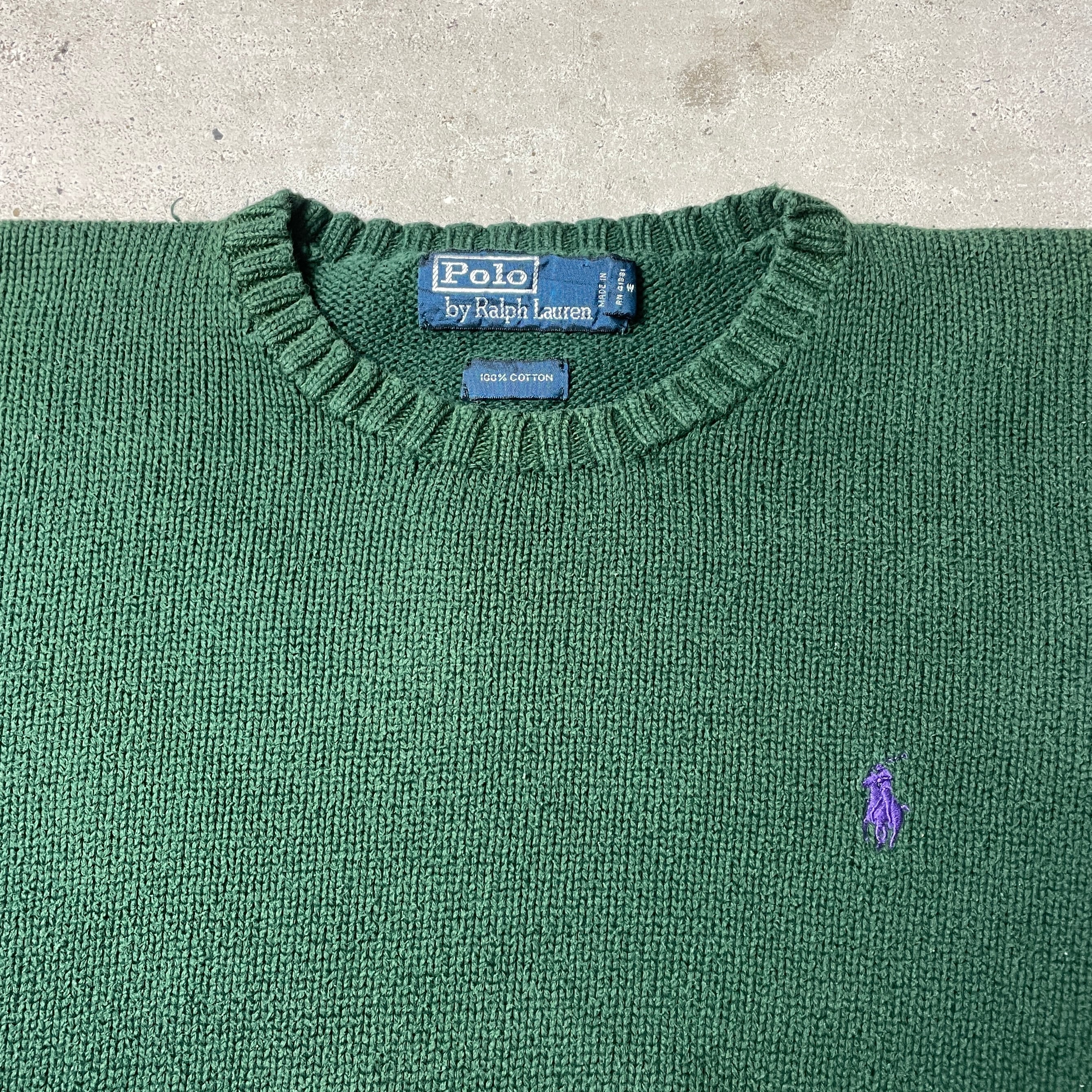Polo by Ralph Lauren ポロバイラルフローレン コットンニットセーター 