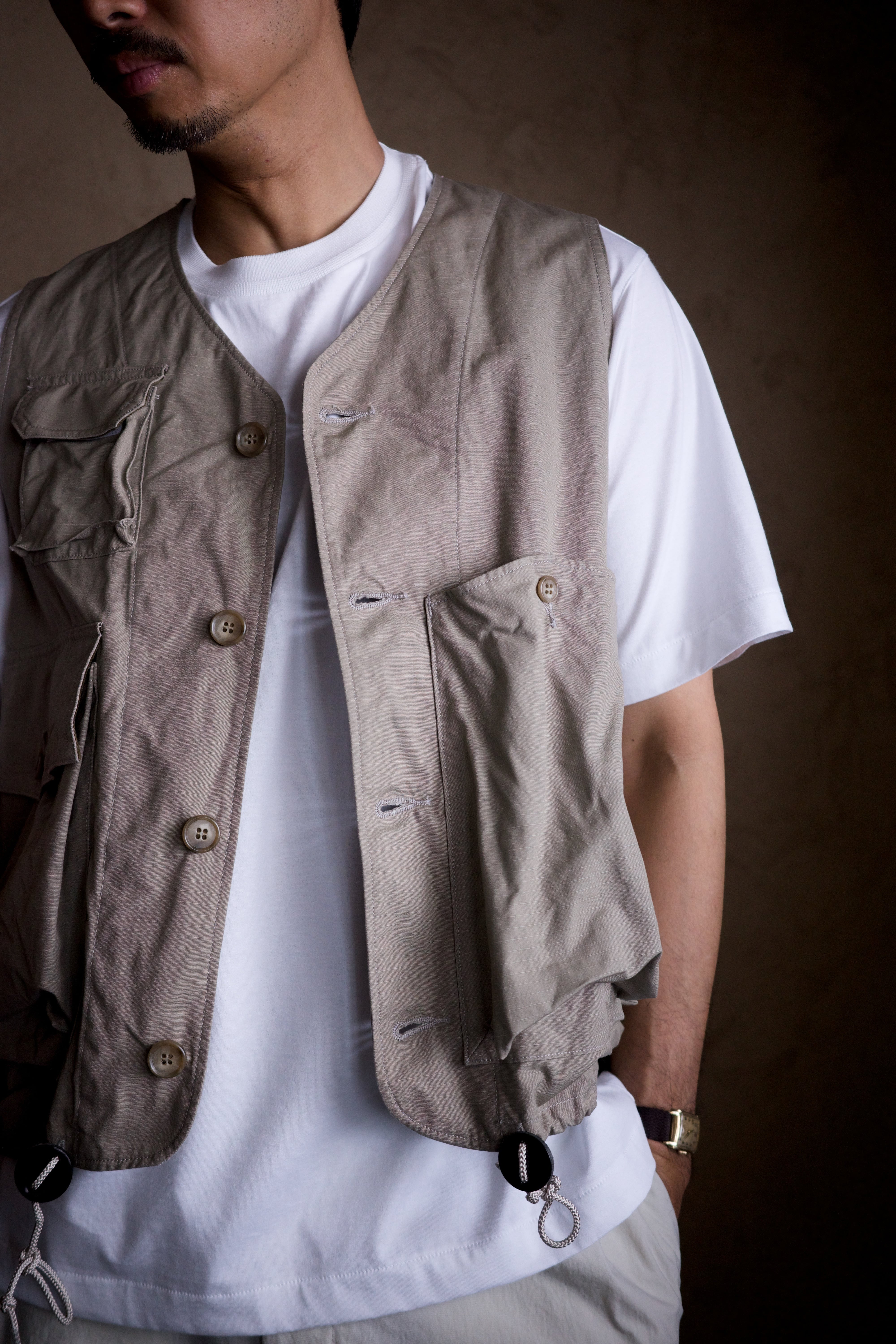 美品 another 20th century  RUNS VEST another 20th century / River Runs Vest | iremono