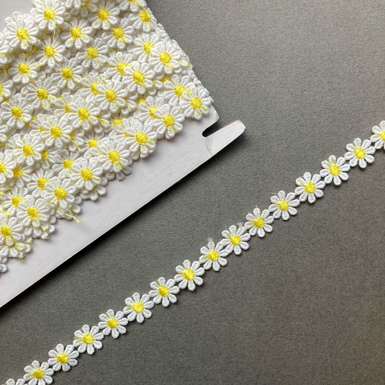 ミニデイジーモチーフレース（50cm〜） | Dua-アクセサリーパーツショップ