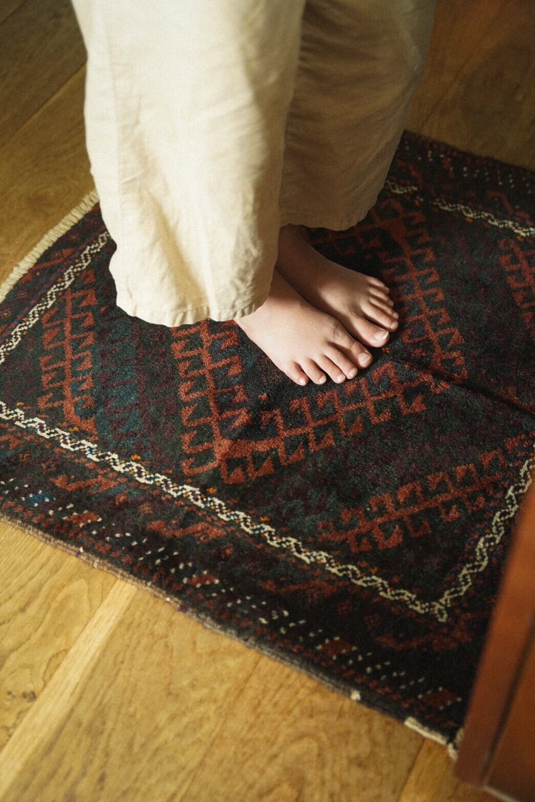 1245-Semi Antique Sistan Baluch rug | 手織りのヴィンテージラグ専門