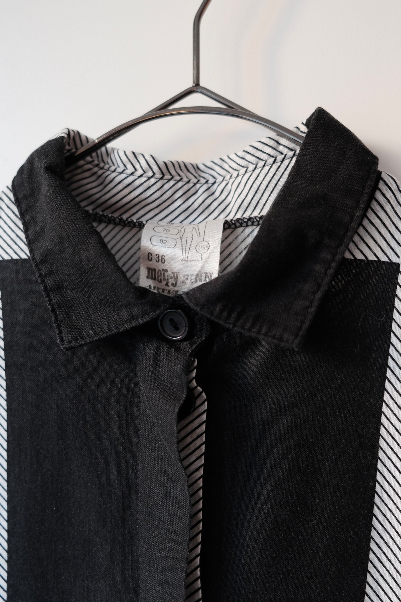 Gingham monotone check dress