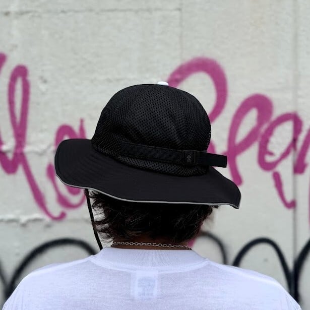 HUNGERKNOCK サファリハット HUNGERKNOCK Originals / SAFARIHAT（Black) | 道がまっすぐ