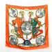 美品 HERMES エルメス カレ90 ナポレオン NAPOLEON ジャガード シルクスカーフ 大判ショール 蜂 22-4216