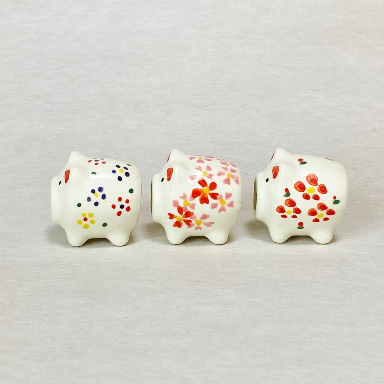 お箸置き＞五草花蚊取り豚 5個セット | PAY ID