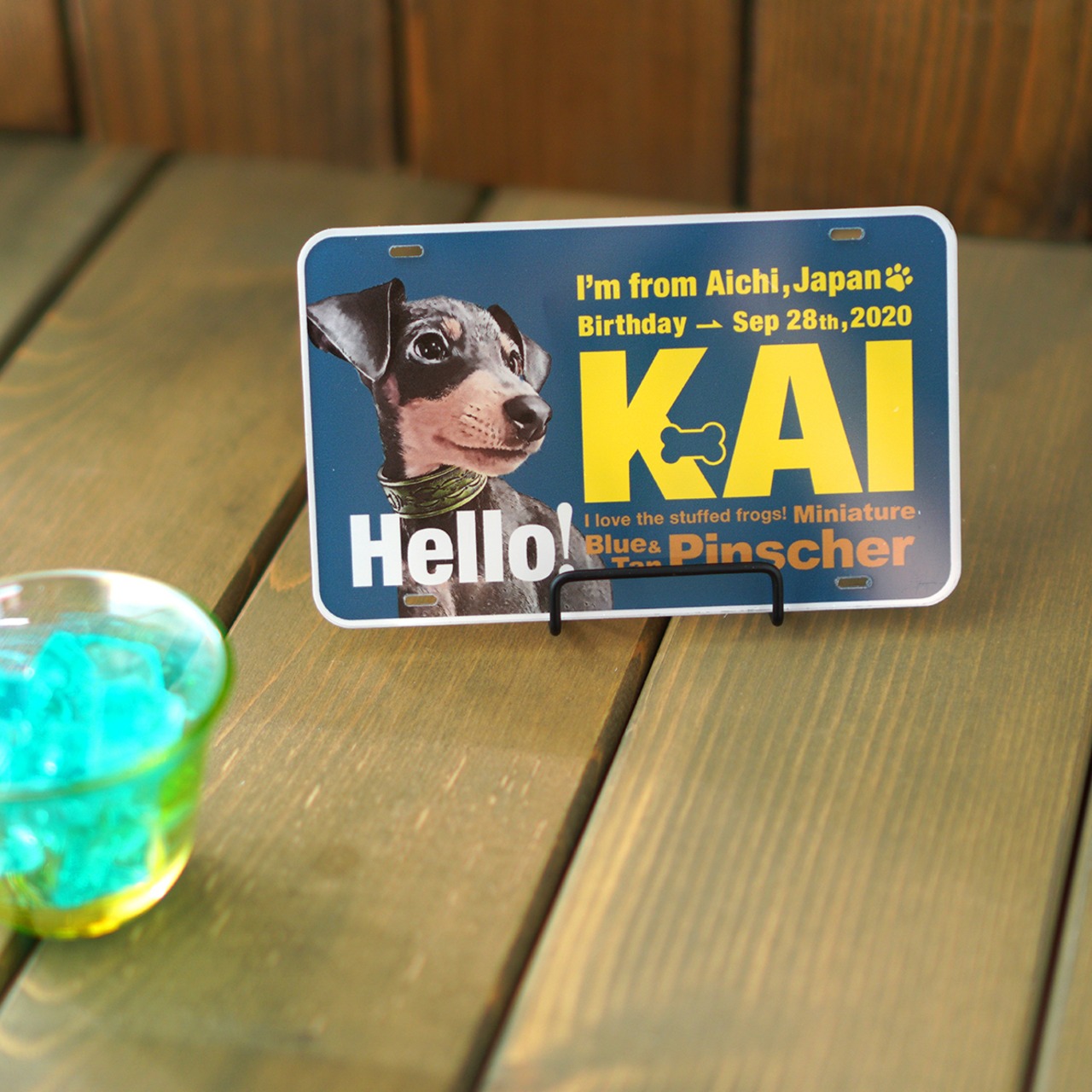 〈過去データで作る!〉ディスプレイプレート（7.5×12㎝）