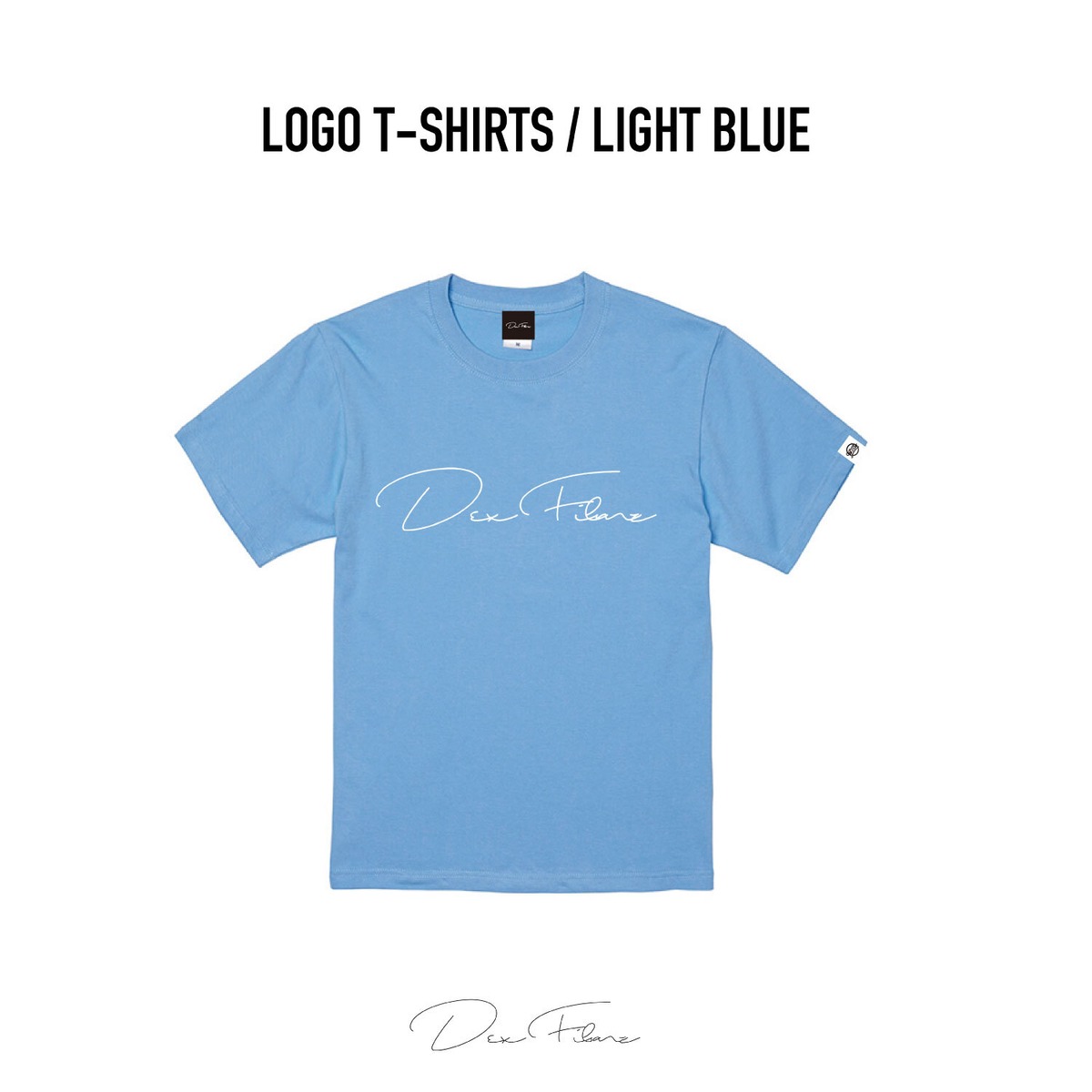 Dex Filmz / LOGO T-SHIRTS BLUE | Dex Filmz OFFICIAL WEBSTORE