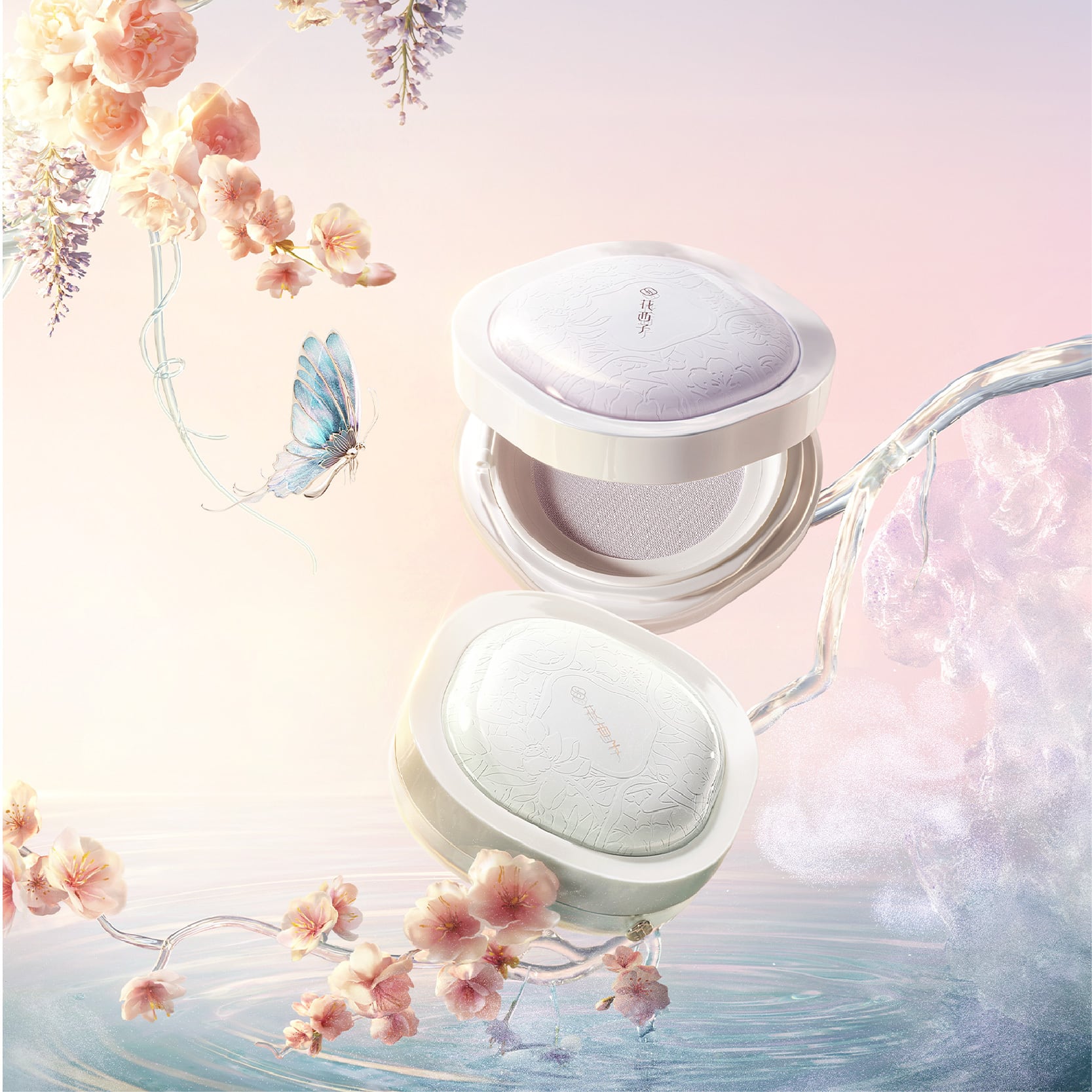 花西子（Florasis）玉容桃花 ルースパウダー（ミニサイズ