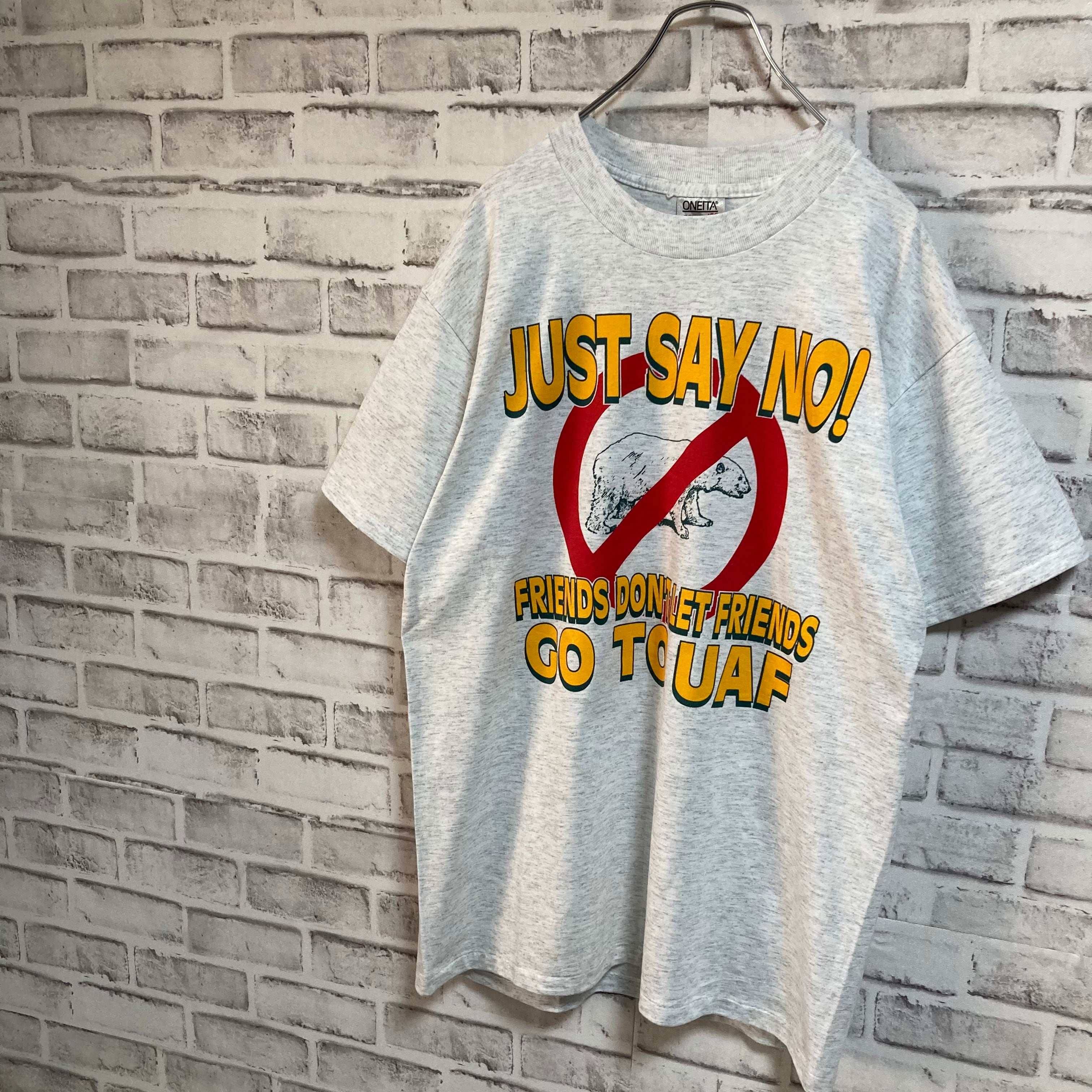 【ONEITA】S/S Tee L 90s Made in USA “Alaska University” USA製 90年代 シングルステッチ  ビンテージ バックプリント 両面プリント Tシャツ カレッジモノ アメリカ USA 古着