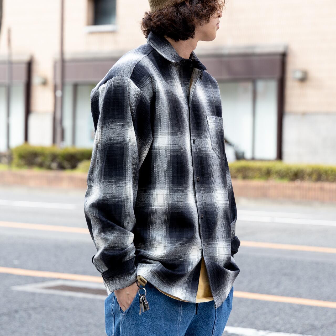 在庫処分・数量限定 90s USA製 CalTop OMBRE CHECK SHIRTS | maximise.mu