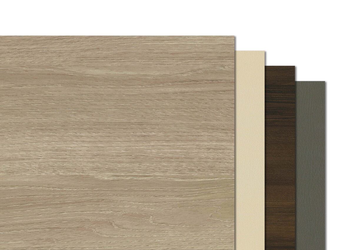 前板と天板のカラーサンプル （アリシアの4色セット） ALICIA 【数量