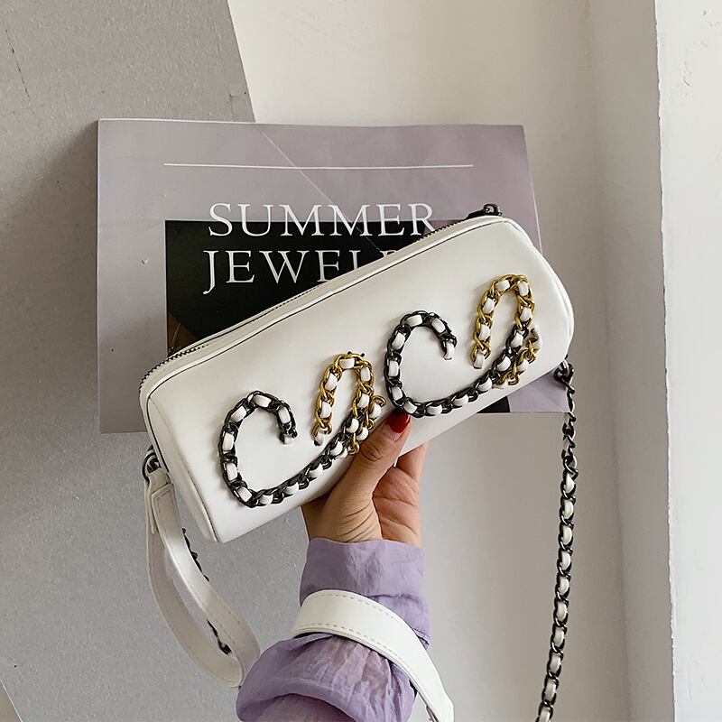 スモールバッグレディース2020人気ニューウェーブインワイルドチェーンショルダーメッセンジャーバッグ夏のファッションボストンバッグ Tiancai_Wing_Bag9387264