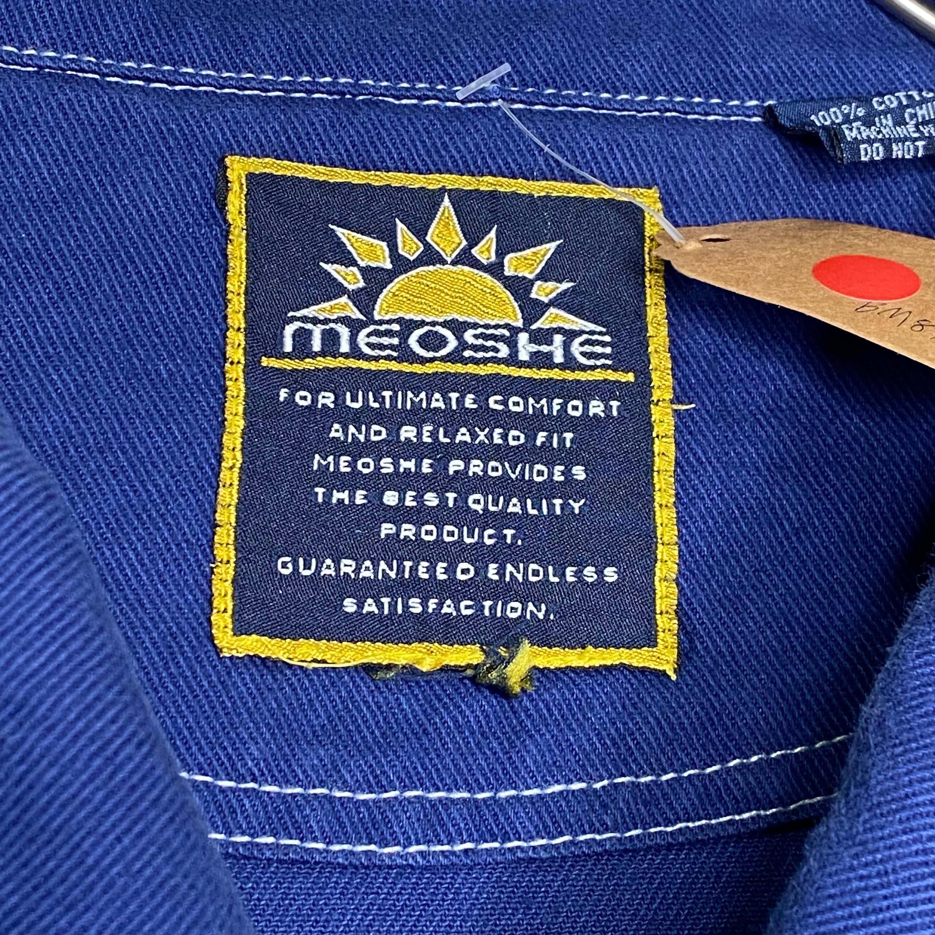 MEOSHE デニムジャケット 2XL 刺繍 コットン100% | 古着屋OLDGREEN