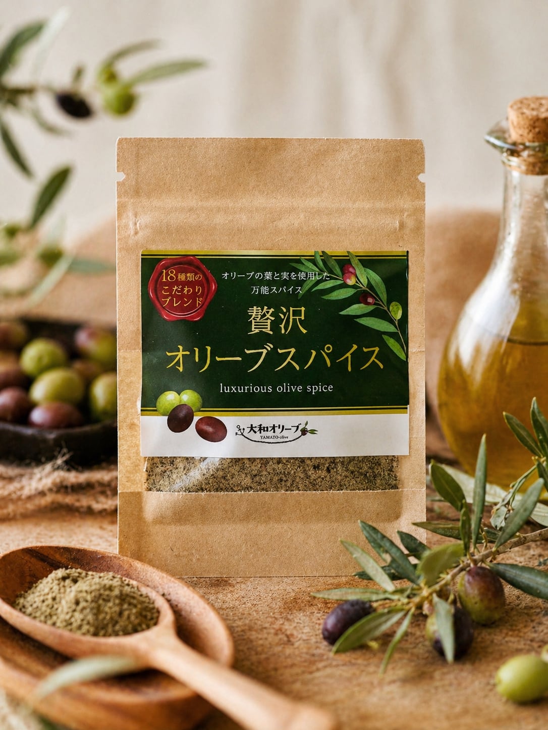 贅沢オリーブスパイスミニ 4個セット
