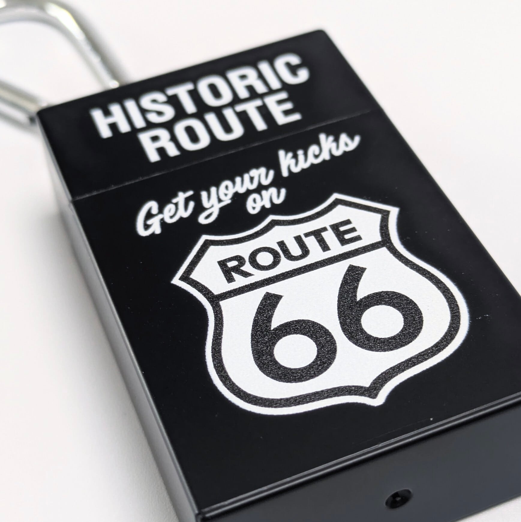 Route 66 ( ルート66 ) 】 Portable Ashtray / 携帯灰皿 / カラビナ