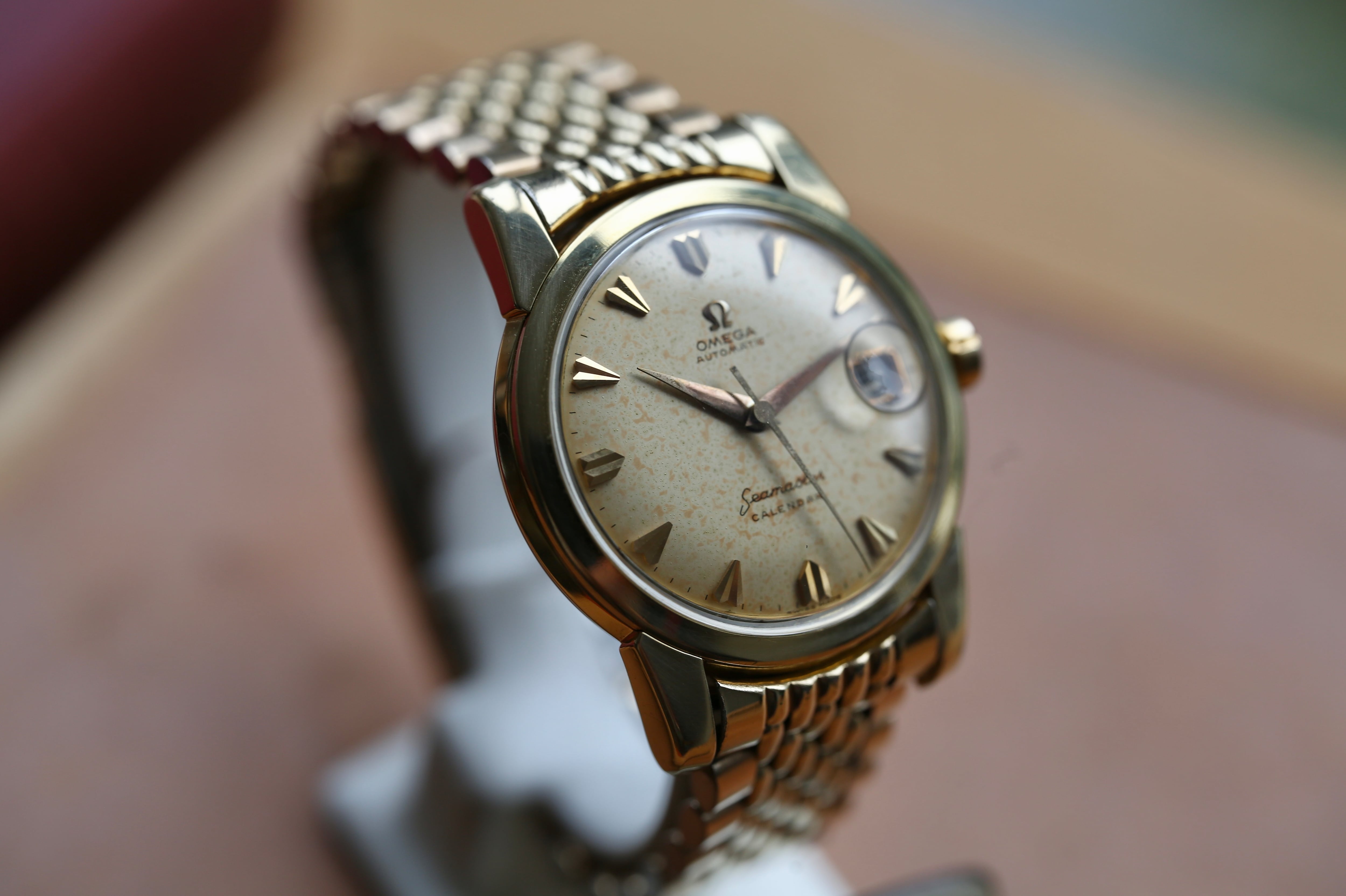 OMEGA】 1958年製 オメガ シーマスター カレンダー 2nd 後期型 OMEGA】 1958年製 オメガ シーマスター カレンダー 2nd 後期型