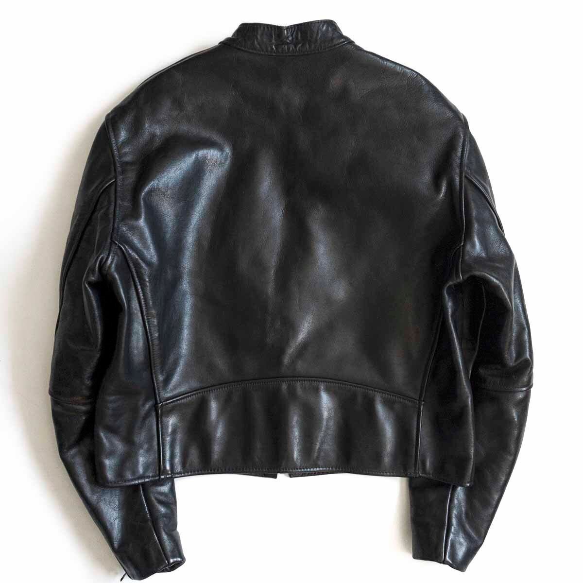 Vanson バンソン　シングルライダースジャケットUSA製ブラック黒サイズ40 Vanson バンソンシングルライダースジャケットUSA製ブラック黒サイズ40