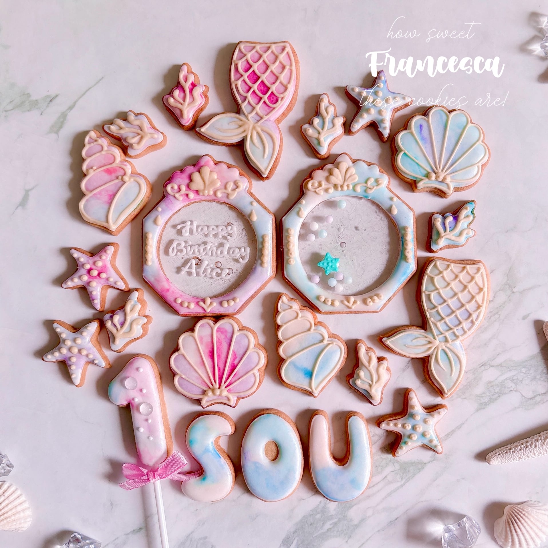 セミオーダーアイシングクッキー | Francesca von Sweets
