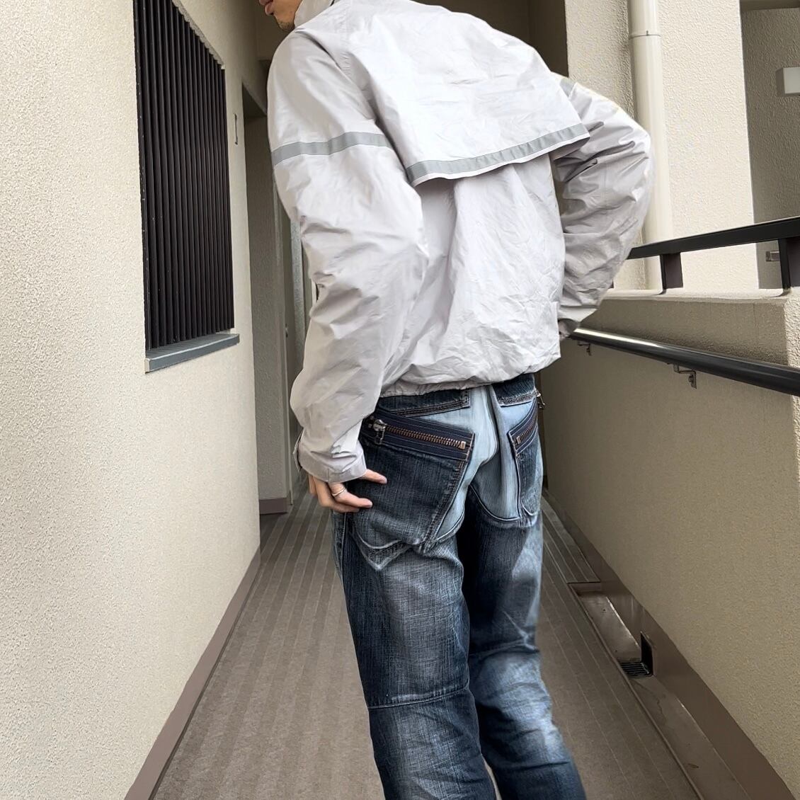 90s 〜 00s MARITHE + FRANCOIS GIRBAUD 再構築 back star denim