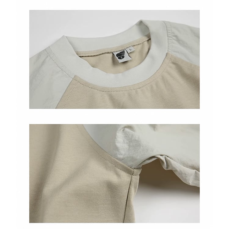 ★CONTRAST COLOR INNER BOTTLING SHIRT　　　A0705