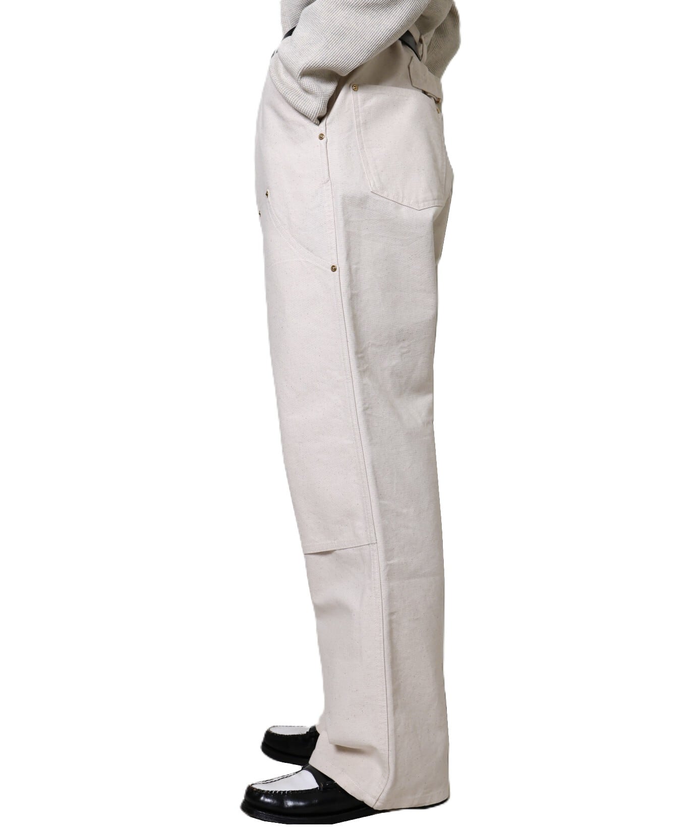 パンツ UNUSED - UW1190 Double Knee Duck Pants UNUSED / UW1190 DOUBLE KNEE DUCK PANTS(NATURAL) | AfterSchool