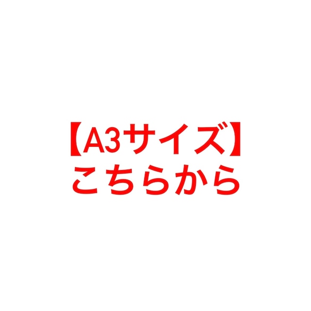 キャンバスA3サイズご案内