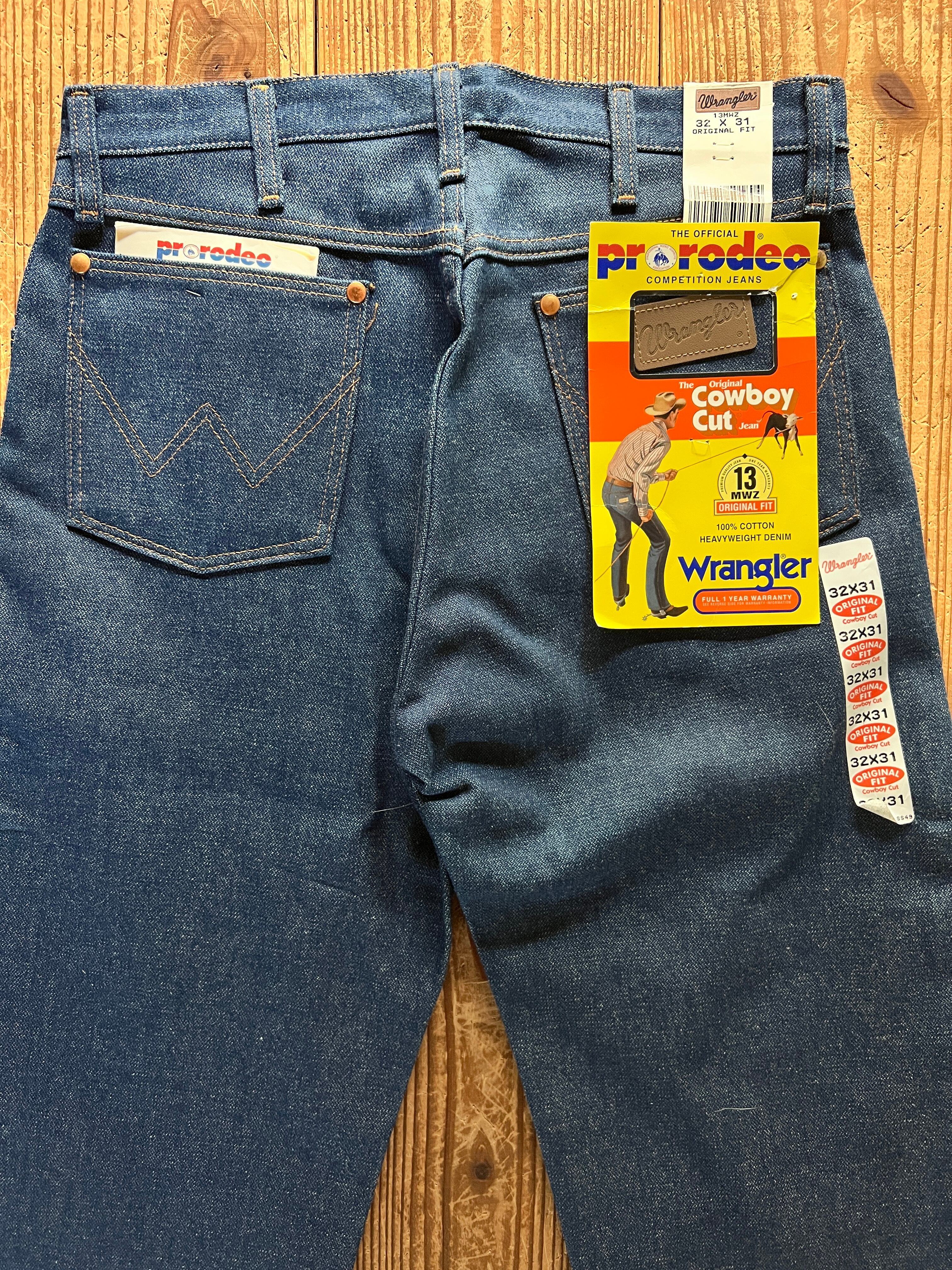 80's〜 Wrangler 13MWZ デニムパンツ DEADSTOCK 表記(32×31) USA製