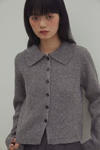 DU250722 Tweed Knit Cardigan