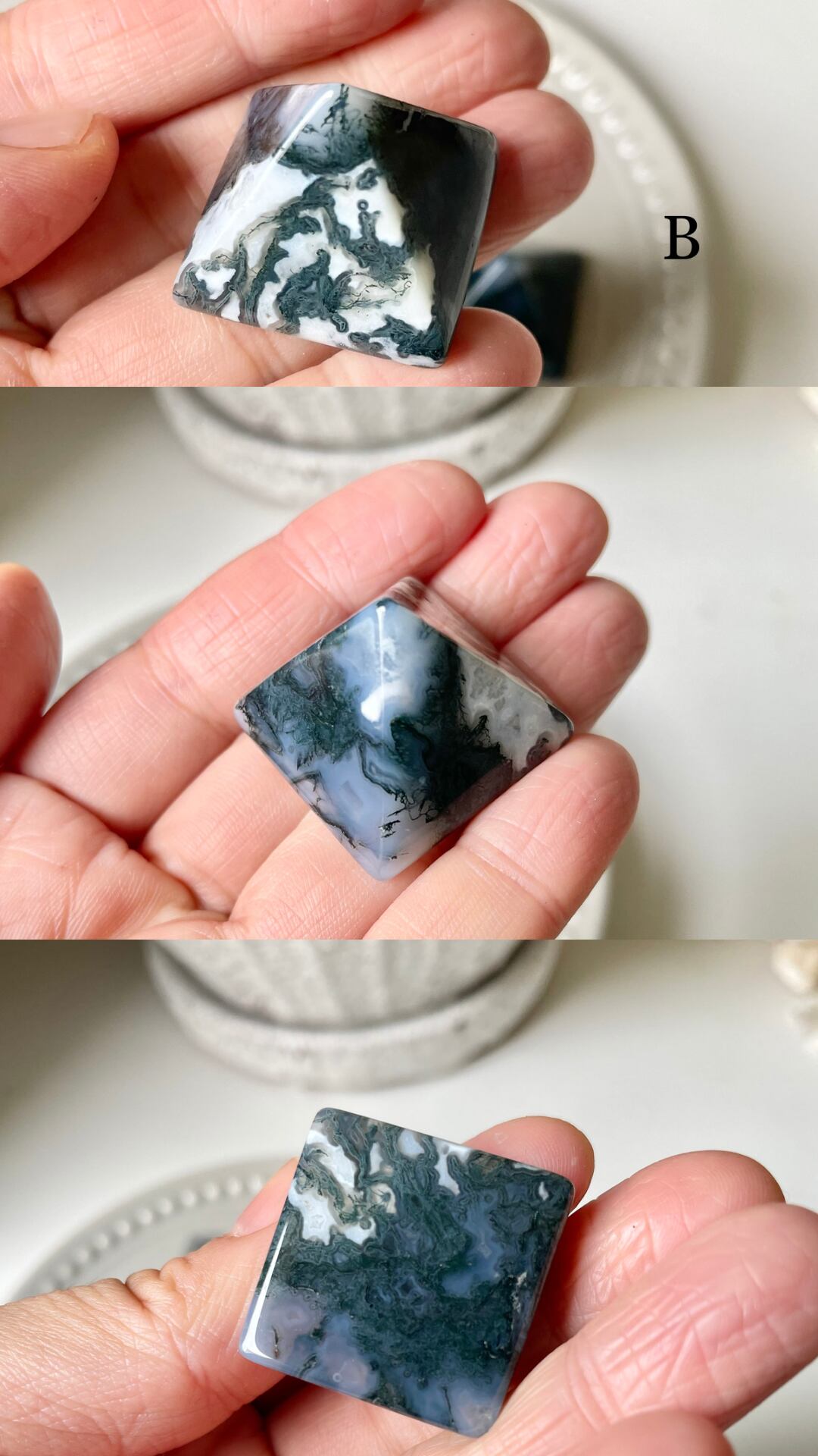 Moss Agate Pyramid / モスアゲート　ピラミッド