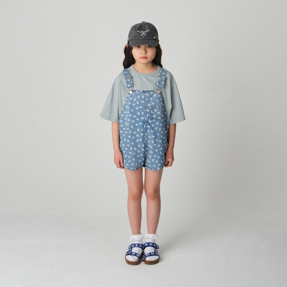 jejeunosity】ベリーショートオーバーオール25SP サロペット