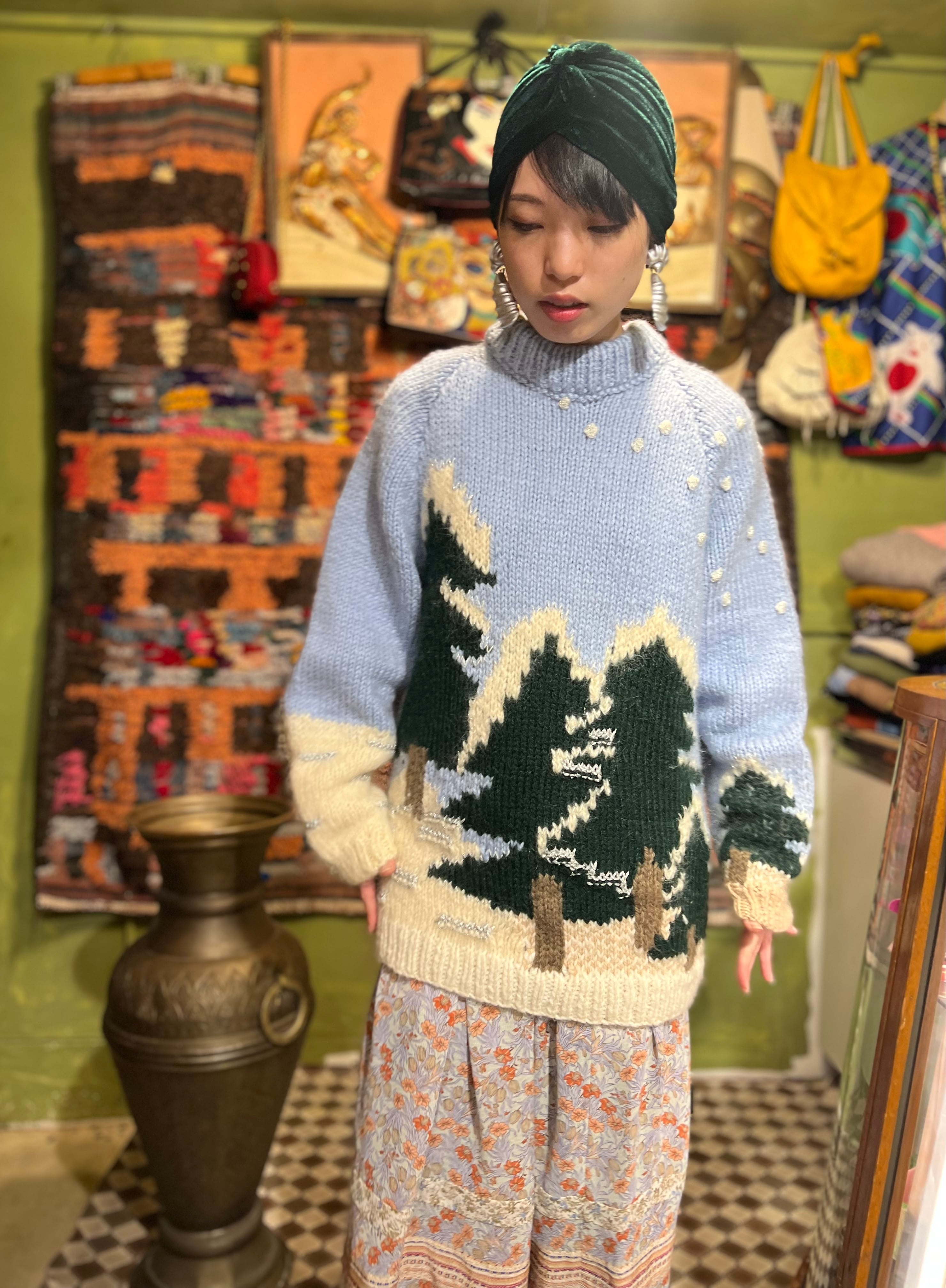 OLD handmade knit