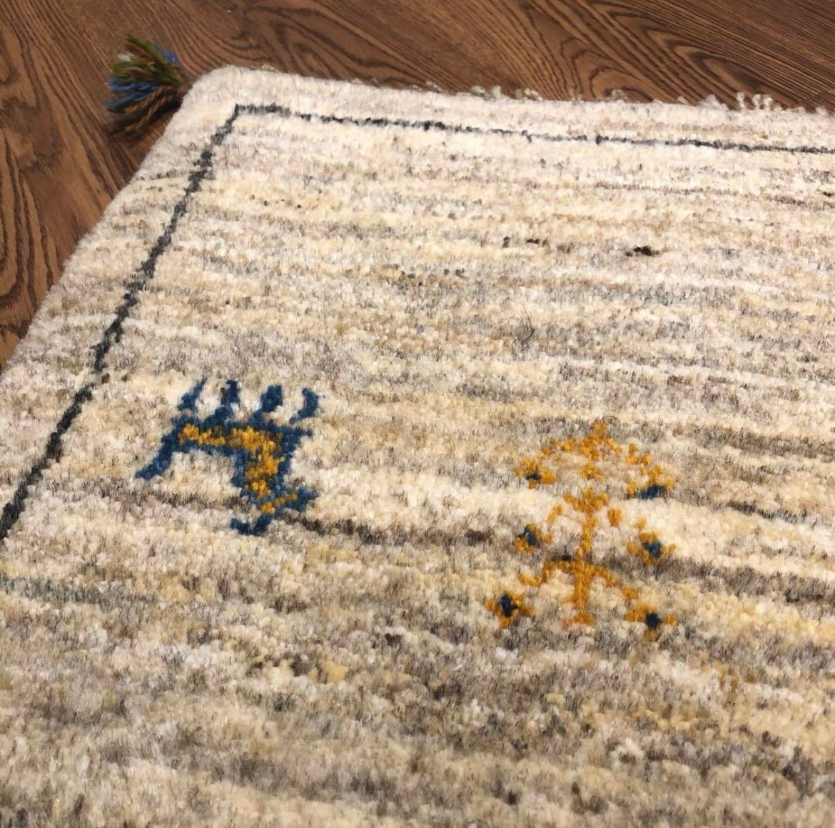 ペルシャギャッベ( ギャベ )ラグ ベッドサイド 廊下 ランナー No.GK