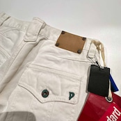 タグ付き イタリア製 DONDUP / CLOTHING FACTORY ダンダップ THE Standard ホワイト デニム ブッシュ パンツ ジーンズ 30 /未使用品