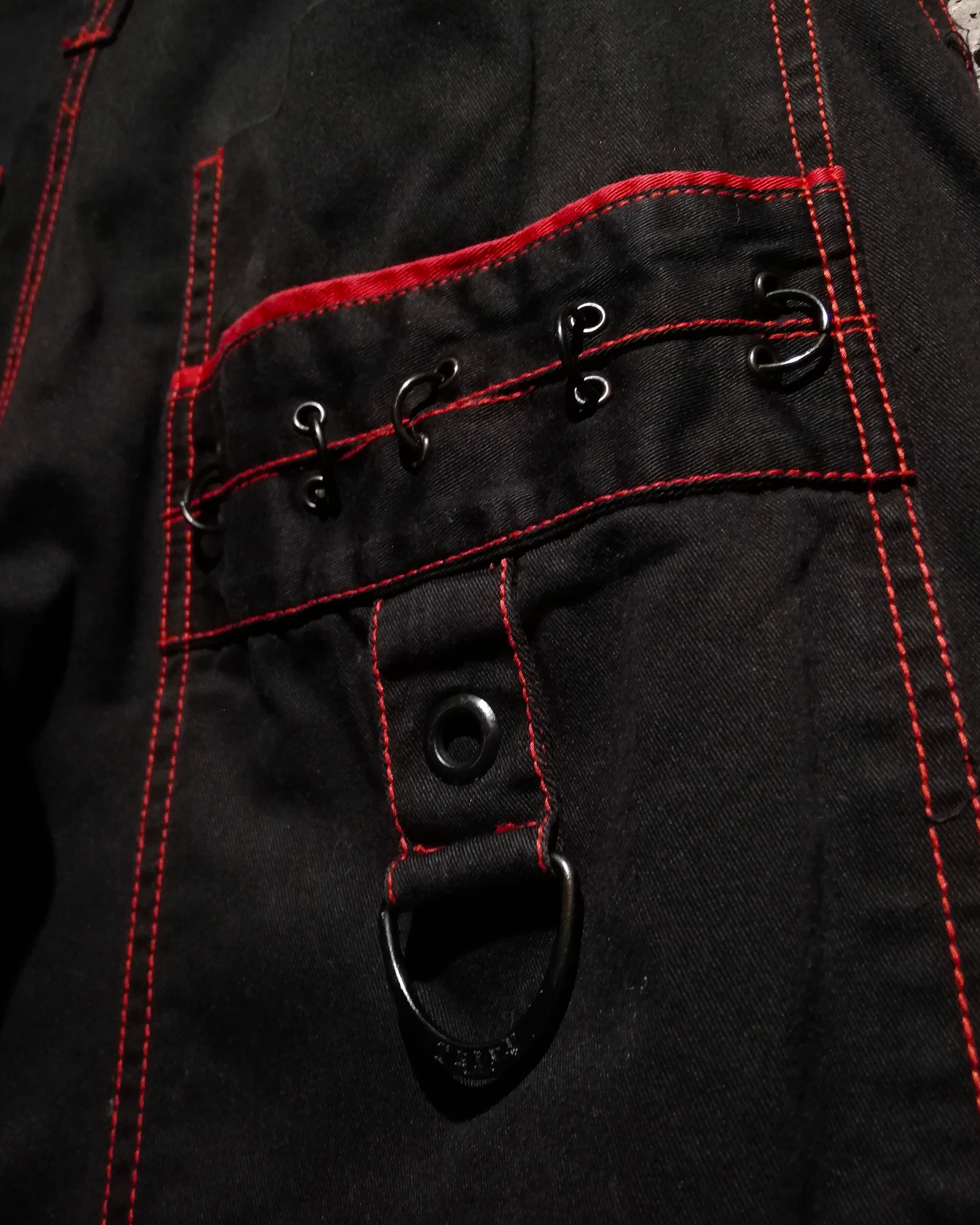 Caka】“TRIPP NYC” Multi Gimmick Vintage Bondage Pants | Caka