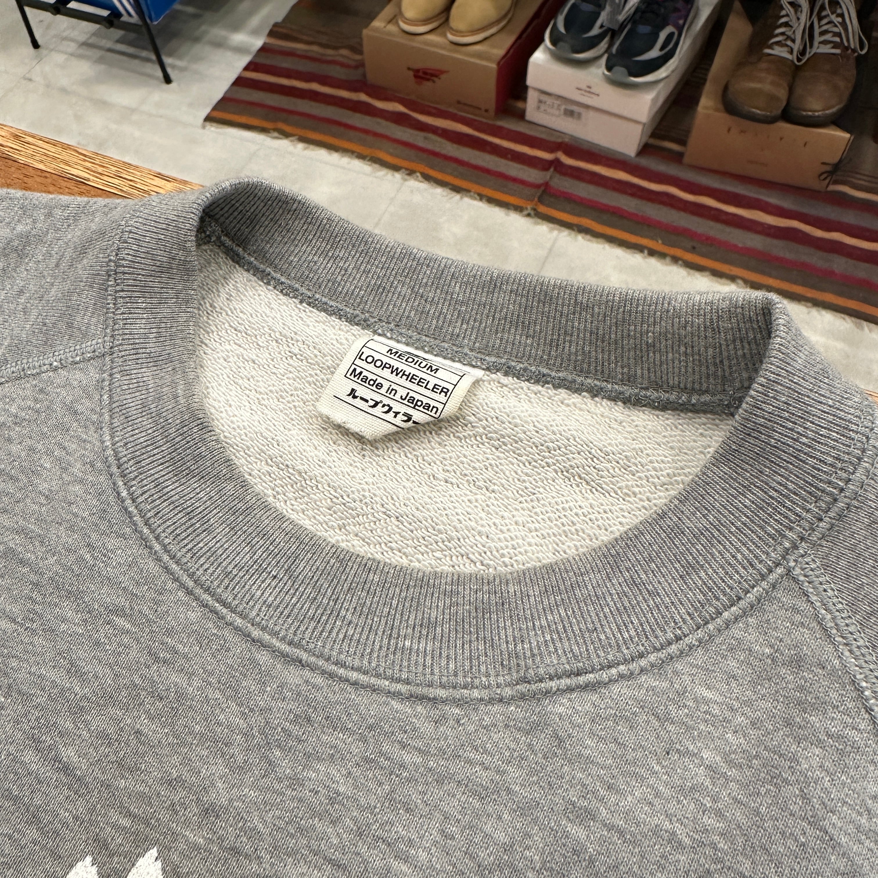 LOOPWHEELER 内田洋一郎 SWEAT SHIRT M ⑧ | safarionline
