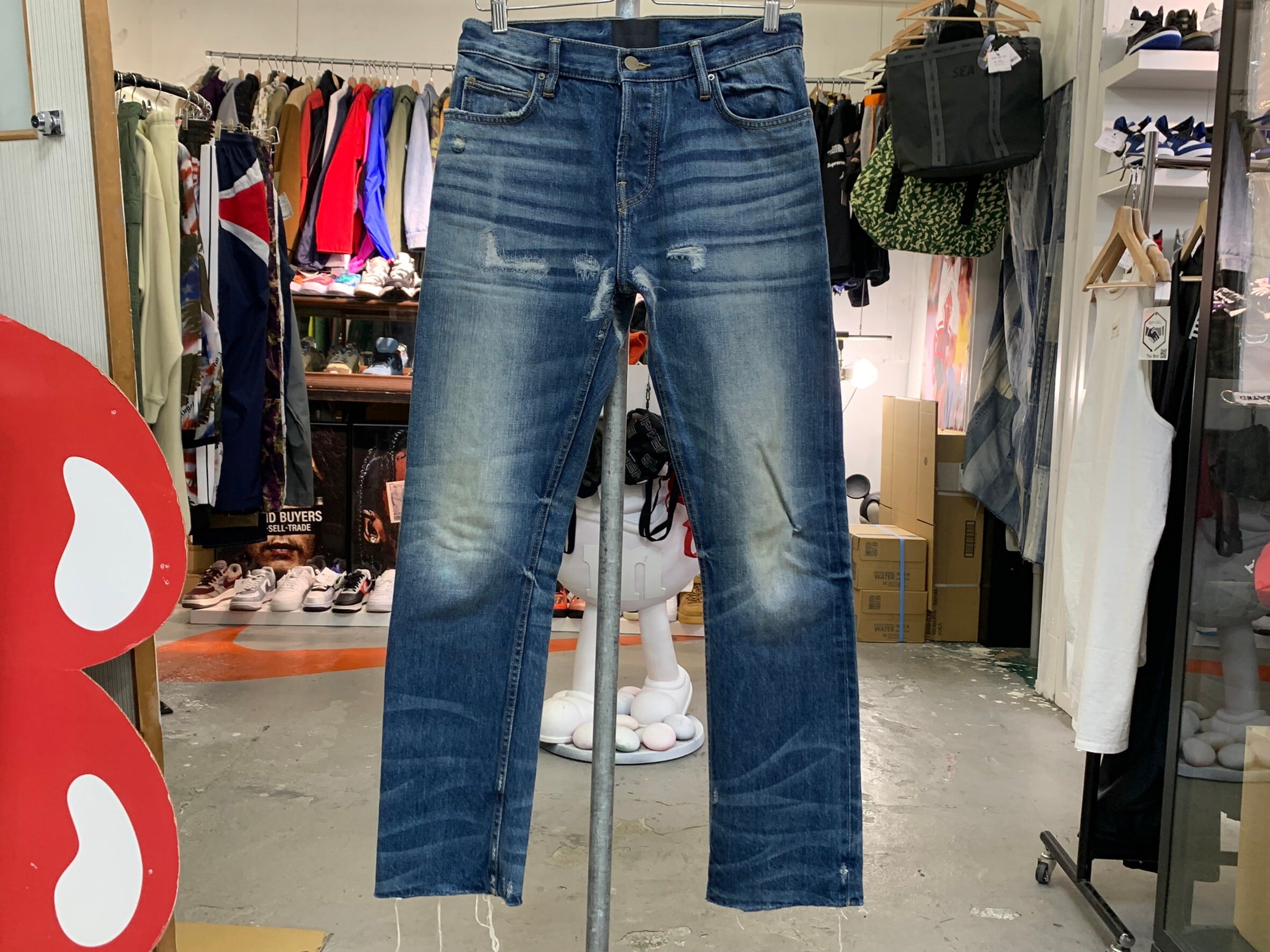 FEAR OF GOD SEVENTH COLLECTION DENIM PANT INDIGO W29 84804 | BRAND  