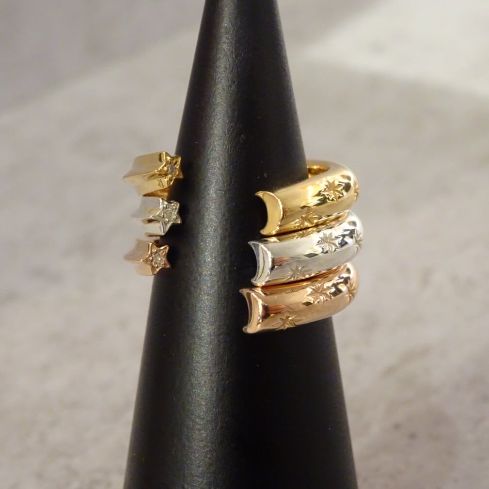 Moon&Stars Ring | Klos Angel クロスエンジェル Moon&Stars Ring | Klos Angel クロスエンジェル